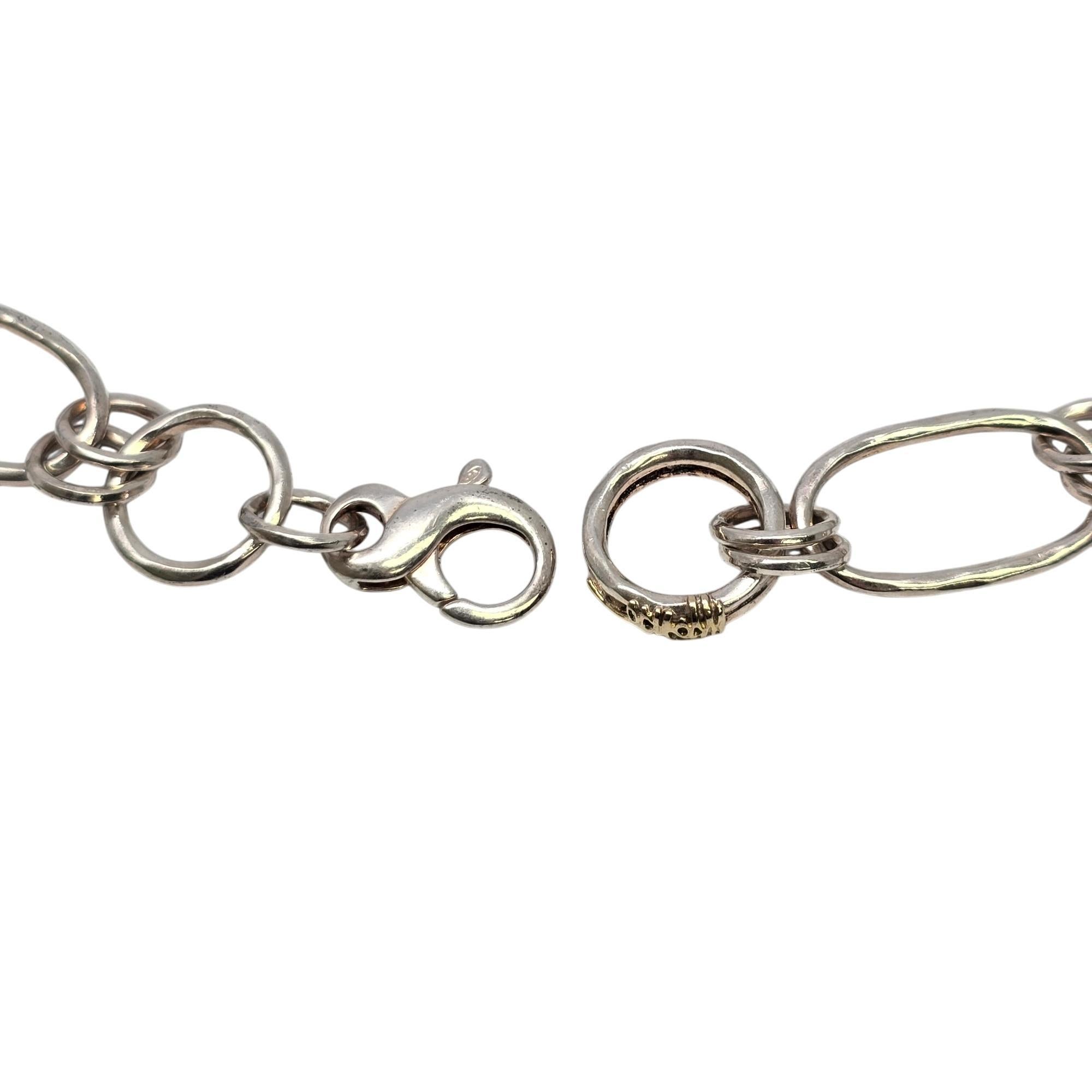 Ippolita Collana in argento 925 Classico Prosper con fagioli martellati #19451 in vendita 1