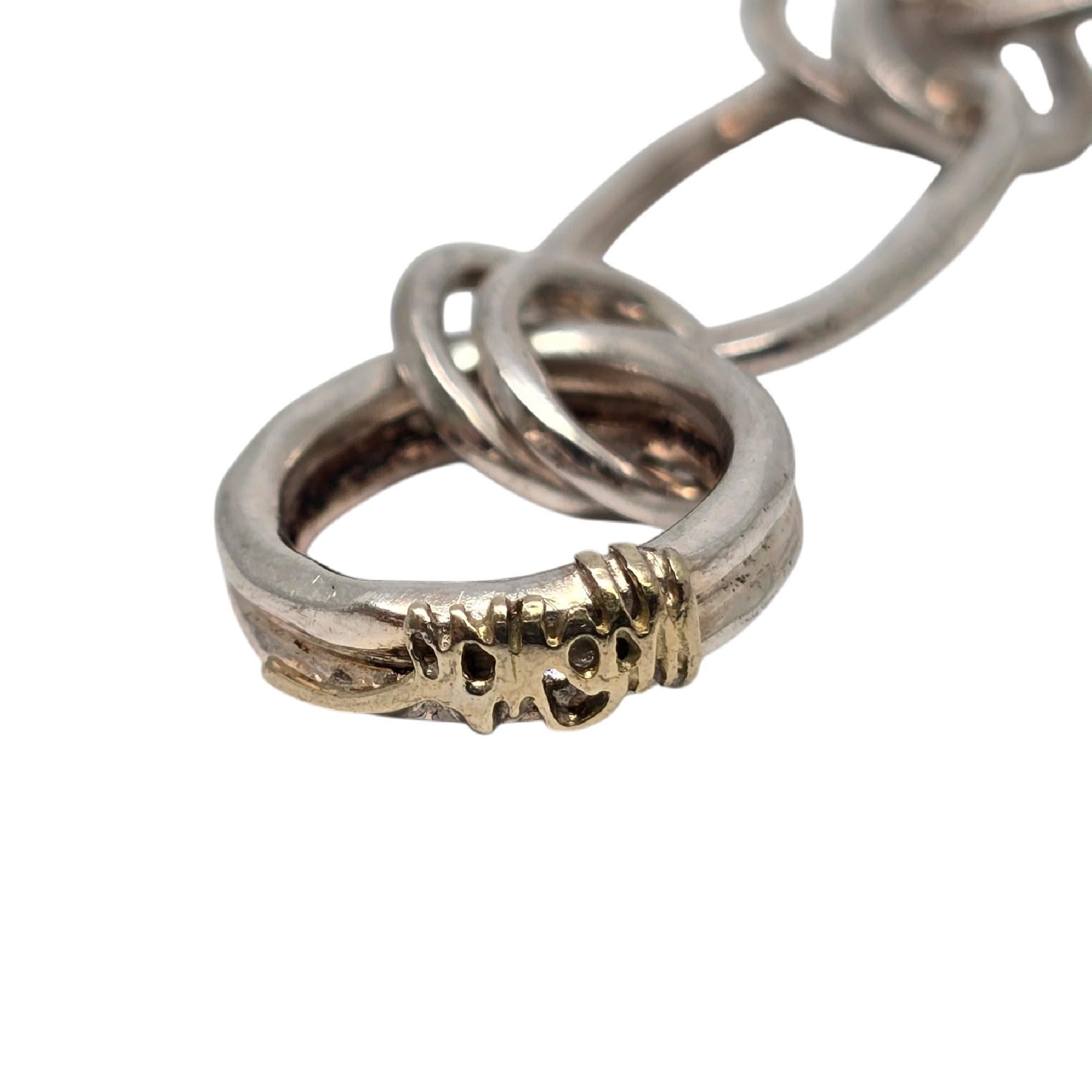 Ippolita Collana in argento 925 Classico Prosper con fagioli martellati #19451 in vendita 3
