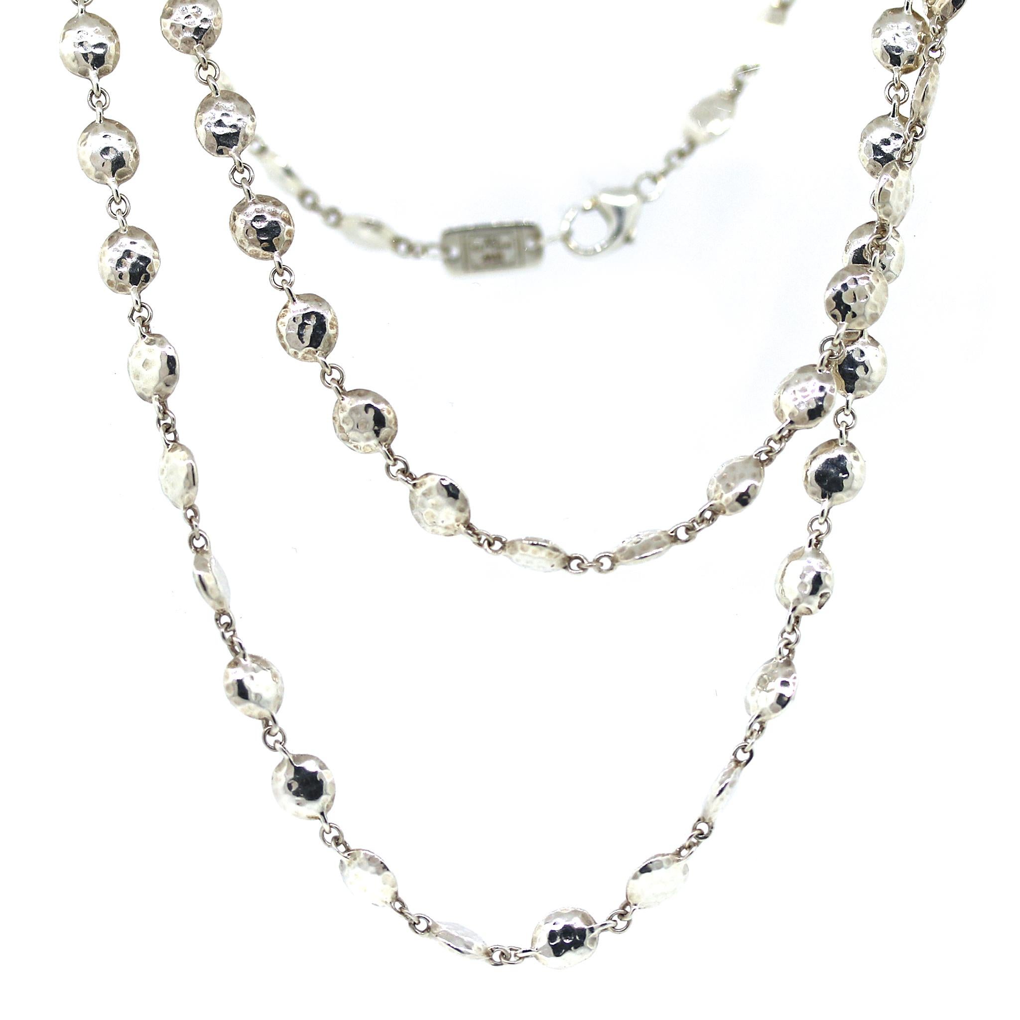 Ippolita Sterling Silver Confetti Long Chain Necklace For Sale 6