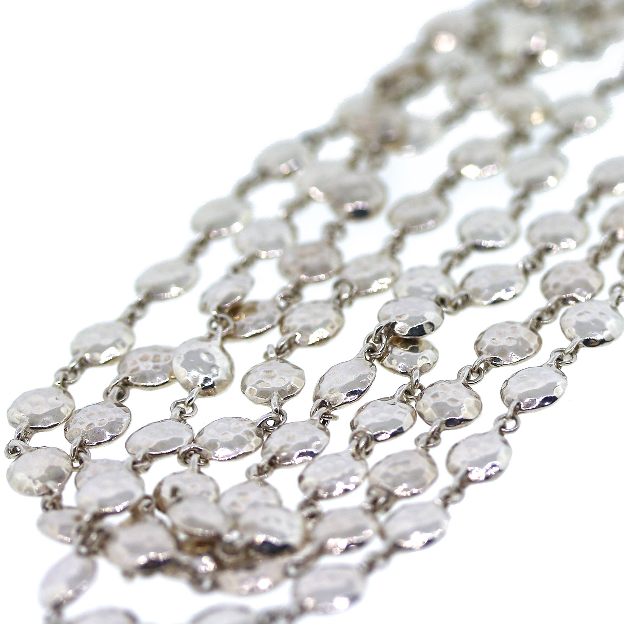 Ippolita Sterling Silver Confetti Long Chain Necklace For Sale 7