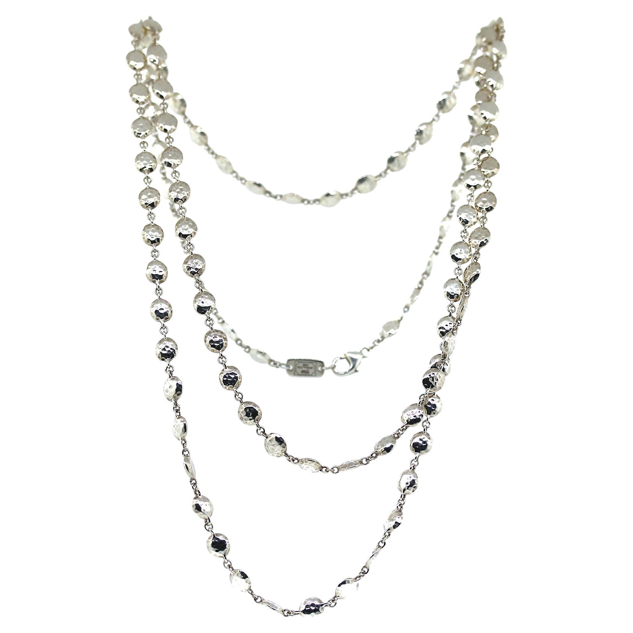 Ippolita Sterling Silver Confetti Long Chain Necklace For Sale