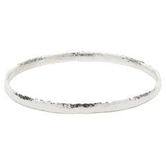 Ippolita Sterling Silver Hammered Bangle Bracelet