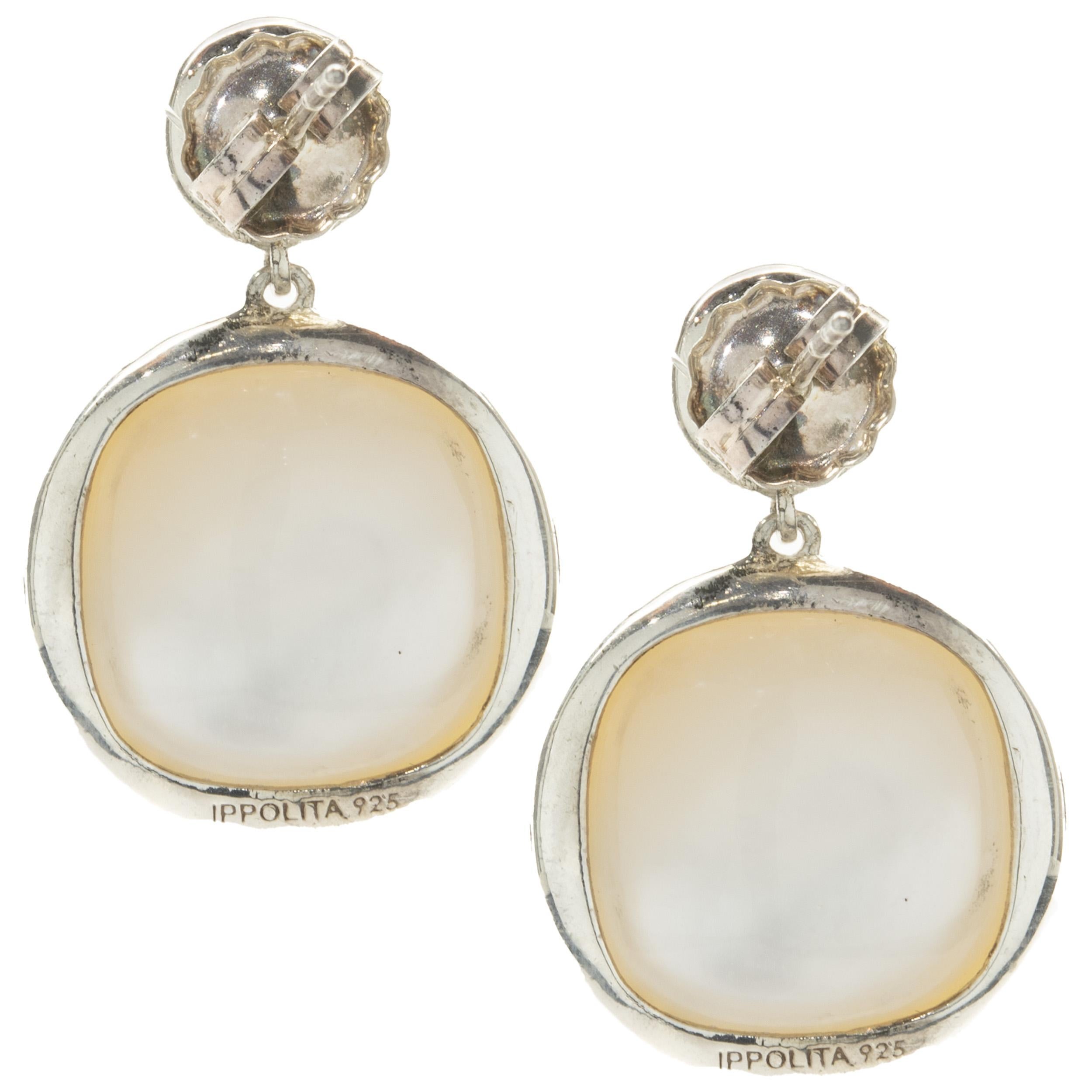 Designer: Ippolita
Material: sterling silver
Weight: 7.35 grams
Dimensions: earrings measure 26.25mm long