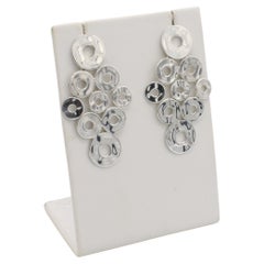 Ippolita Sterling Silver Open Circle Dangle Drop Earrings