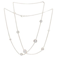 Ippolita Sterling Silver Rock Candy Quartz Station Long Necklace