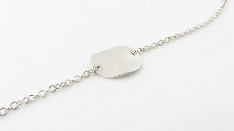 Ippolita Sterling Silver "Wavy Disc" Chain Station Bracelet For Sale at