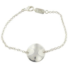 Ippolita Sterling Silver "Wavy Disc" Chain Station Bracelet