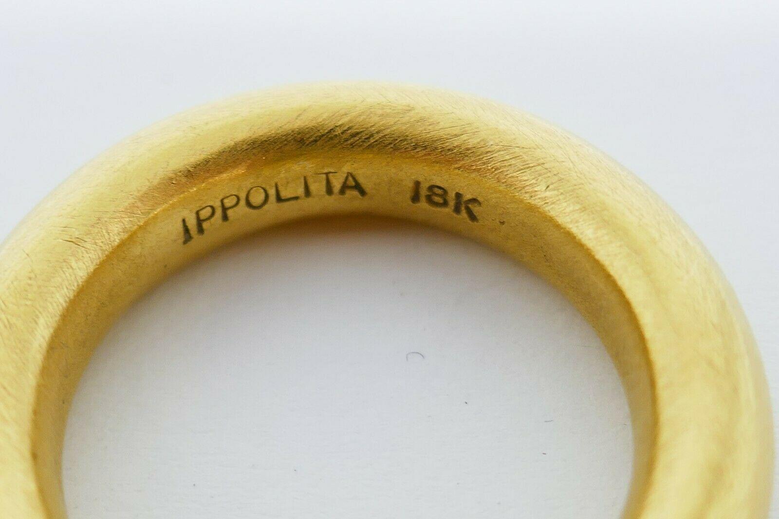 Women's or Men's Ippolita Yellow Gold Comfort Fit Wedding Ring