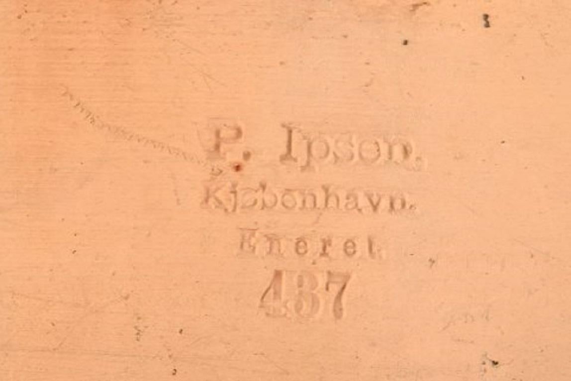 Terre cuite Ipsen, Danemark, grande plaque murale en terre cuite avec motif d'après Thorvaldsen en vente