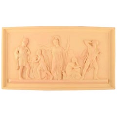 Ipsen's, Dinamarca, Gran placa de terracota con motivos de Thorvaldsen