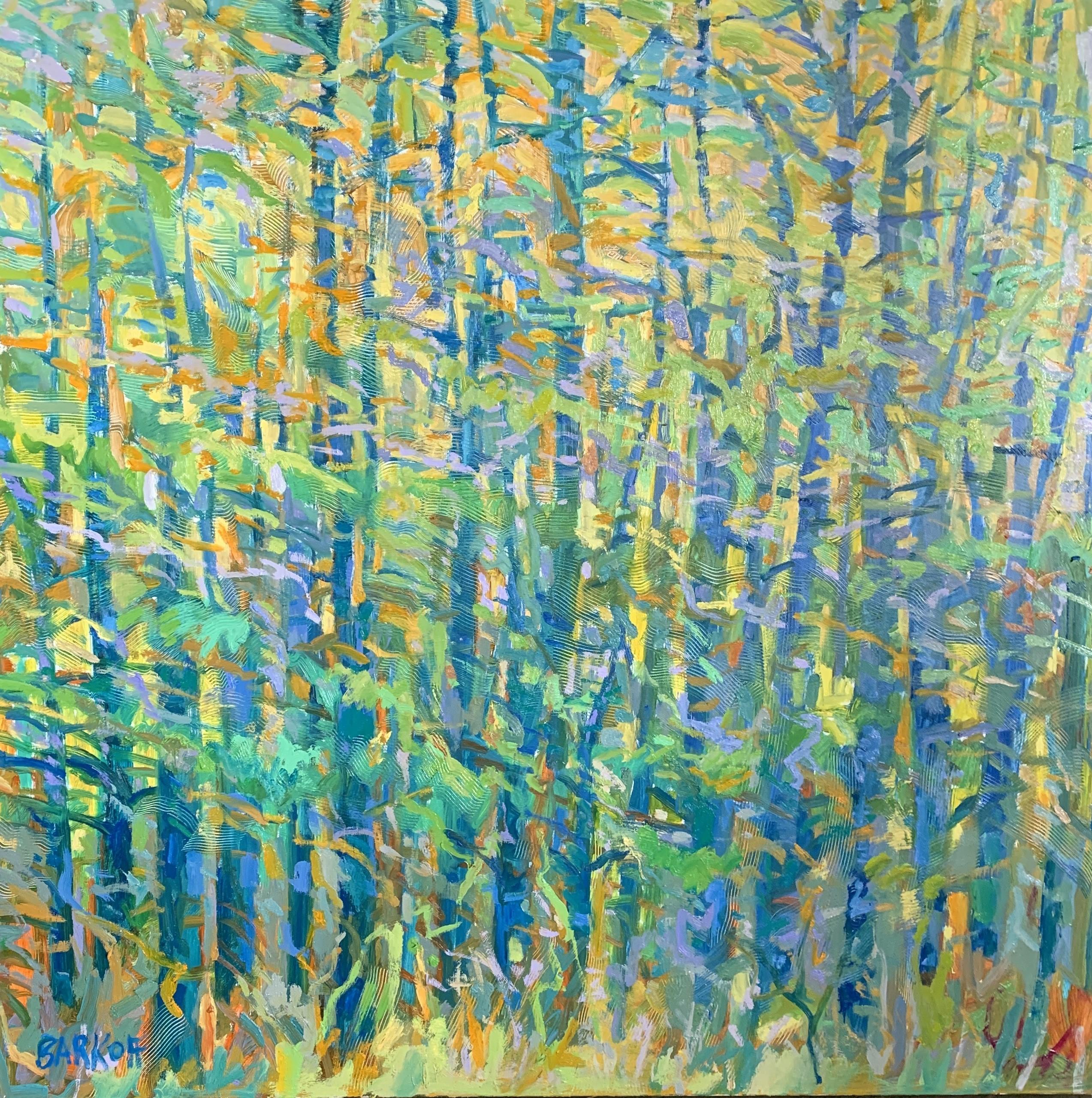 "Bright Light" -- Romantic, American Monet, Landscape, Abstract 