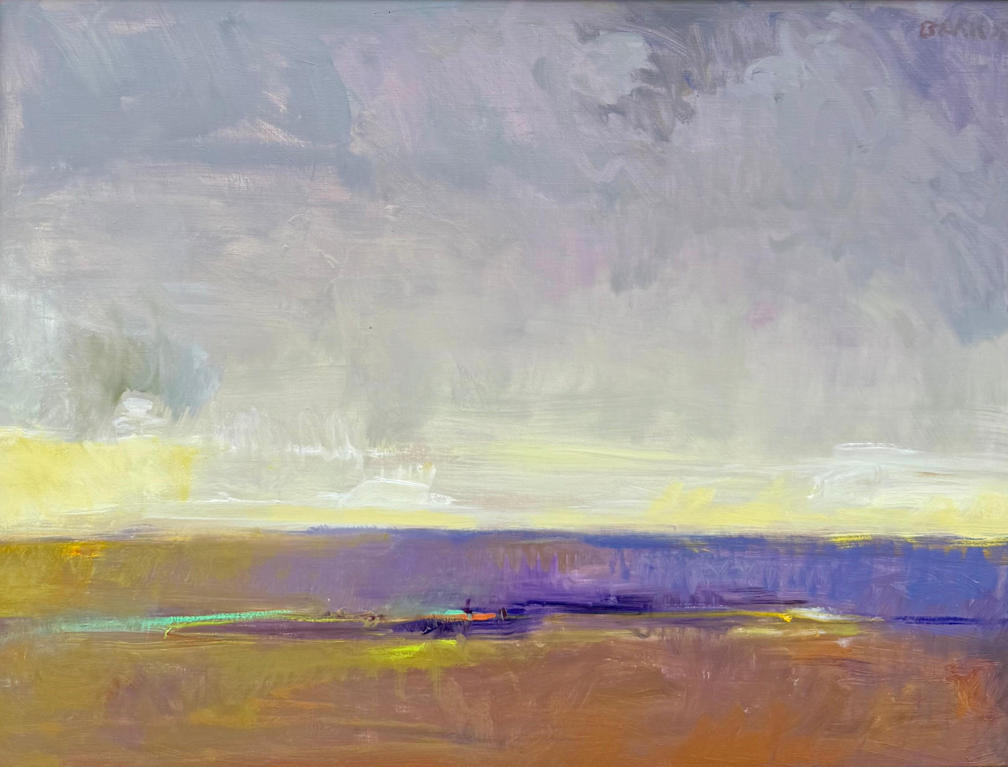 Clearing Up - Painting by Ira Barkoff
