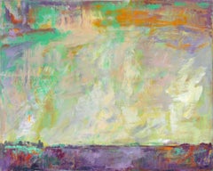 "Sky Earth - Vastness" - - Romantic, American Monet, Landscape, Abstract 