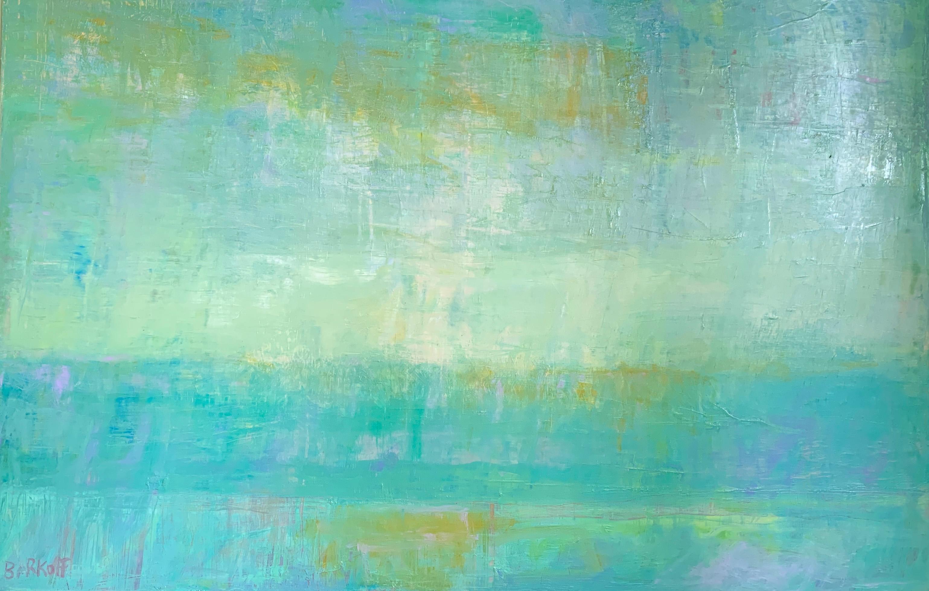 "Summer Morning" -- Romantic, American Monet, Landscape, Abstract 