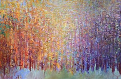 "Sun Beams" -- Romantic, American Monet, Landscape, Abstract 