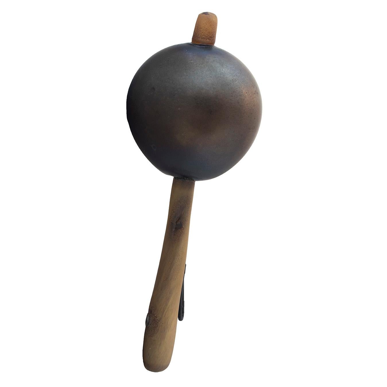 Rattle - Sculpture by Ira Lujan