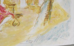 Flowers 5, Modern Lithograph by Ira Moskowitz