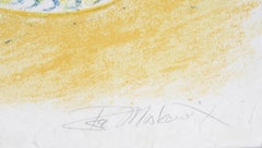 Flowers 6, Modern Lithograph by Ira Moskowitz