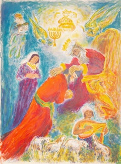 A. Solomon, litografia d'arte popolare  di Ira Moskowitz