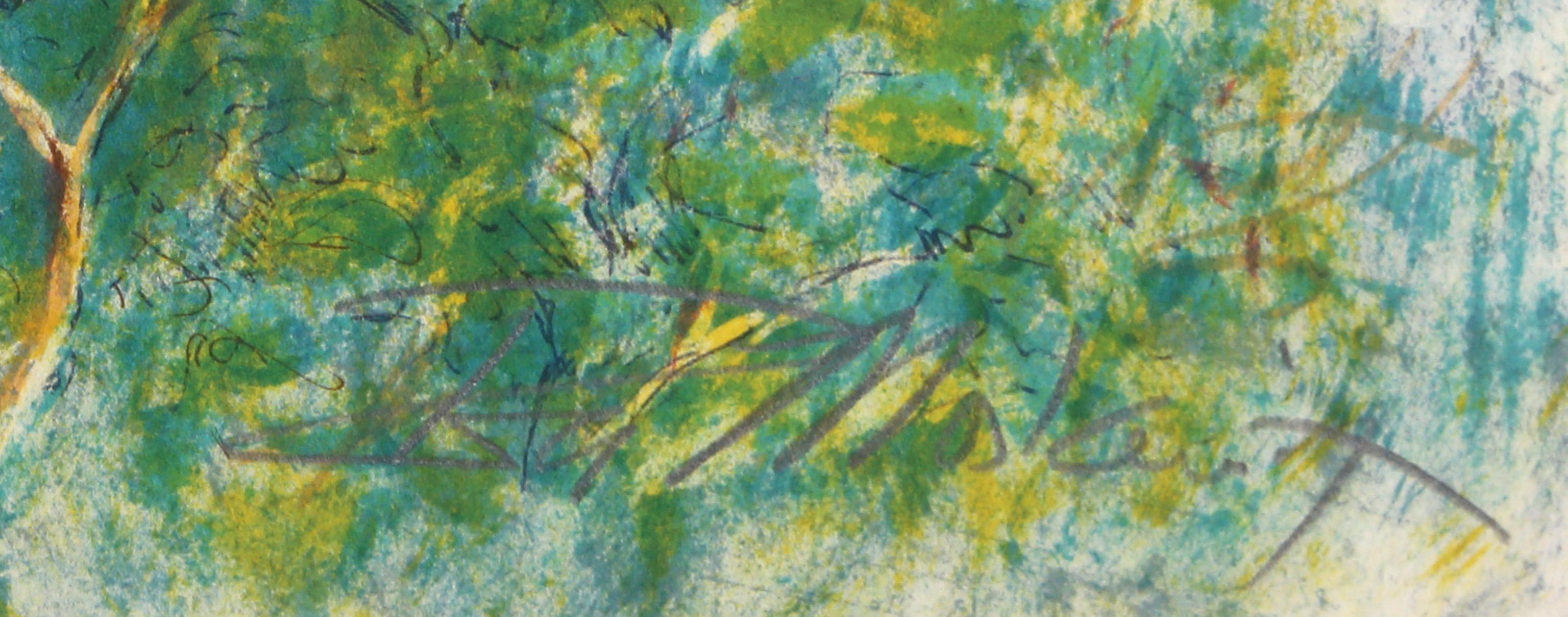 Music to Heaven, Modern Lithograph by Ira Moskowitz For Sale 2