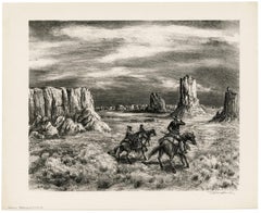 Paisaje de la Reserva Navajo" - Regionalismo del Suroeste