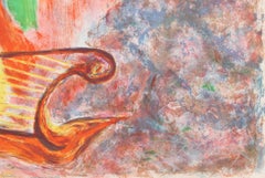 The Burning Bush, Modern Lithograph by Ira Moskowitz