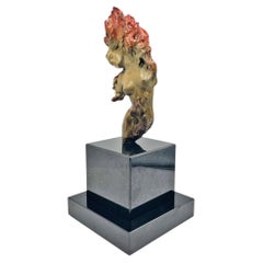 Ira Reines “Fire” Bronze Sculpture, Five Elements Series, Signed & Numbered