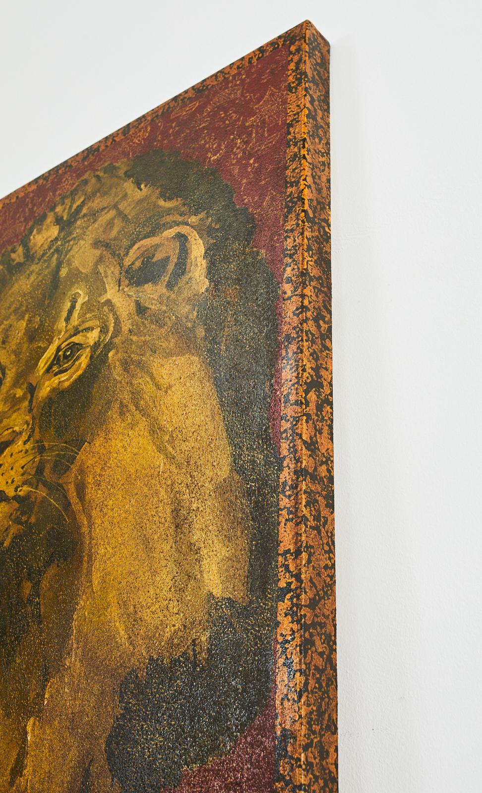 Ira Yeager Pantera Leo Chinoiserie Lion 2002 12