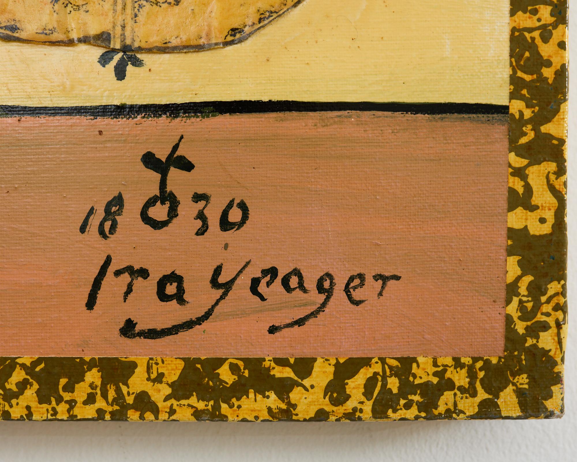 Ira Yeager Rooster 2008 Oil on Canvas Painting For Sale 5