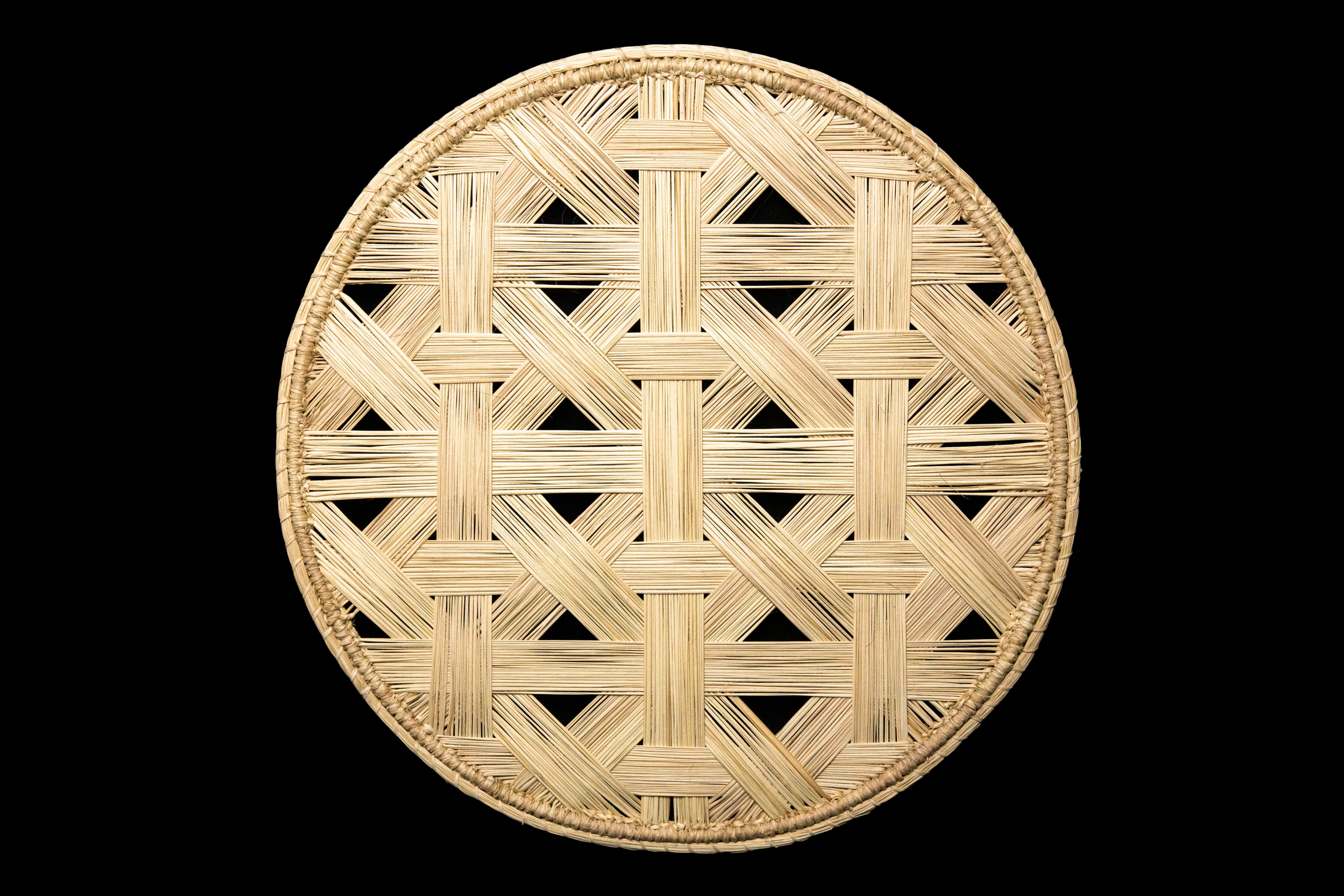 Iraca Fibre Lattice Placemat, Set of Six In New Condition For Sale In New York, NY