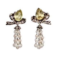 Iradj Moini Freshwater Pearl tassel Earrings