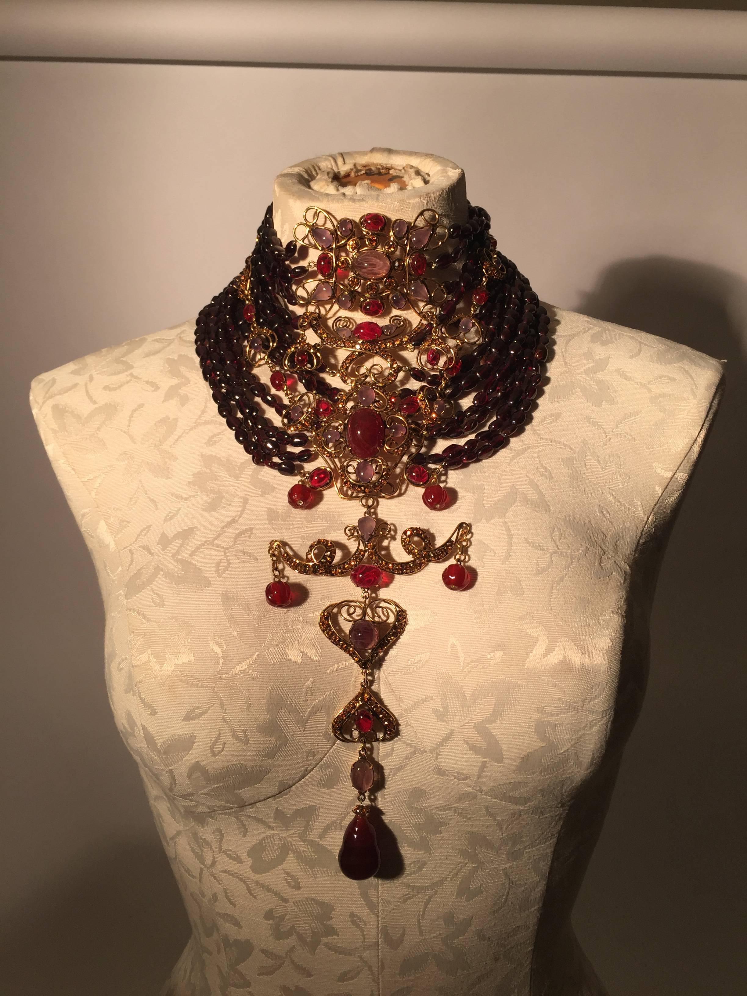Iradj Moini Statement Necklace In Excellent Condition In Lambertville, NJ