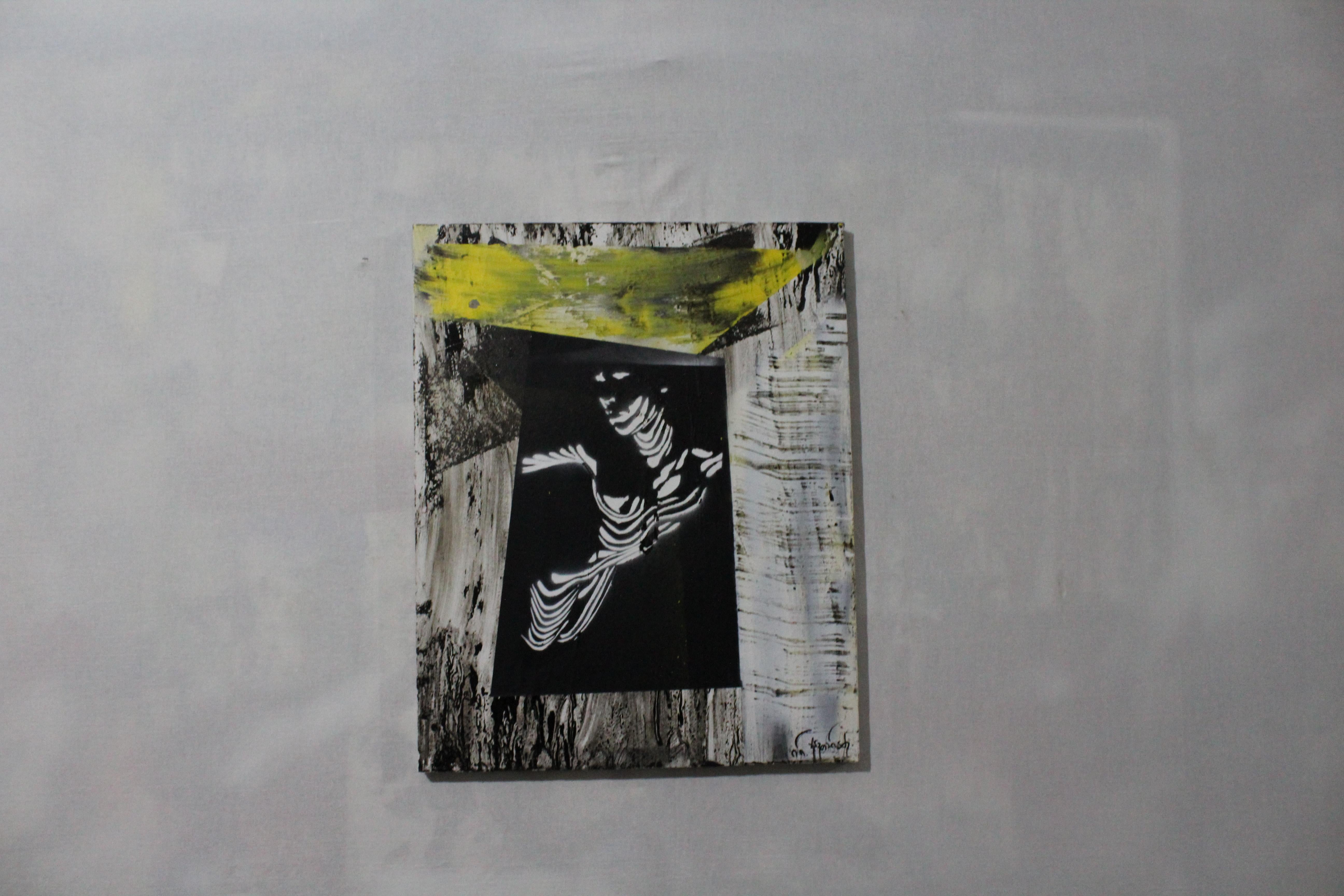 Art contemporain d'Irakli Kavtaradze (Akuna) - Shadow 11 - Contemporain Mixed Media Art par Irakli ( Akuna ) Kavtaradze