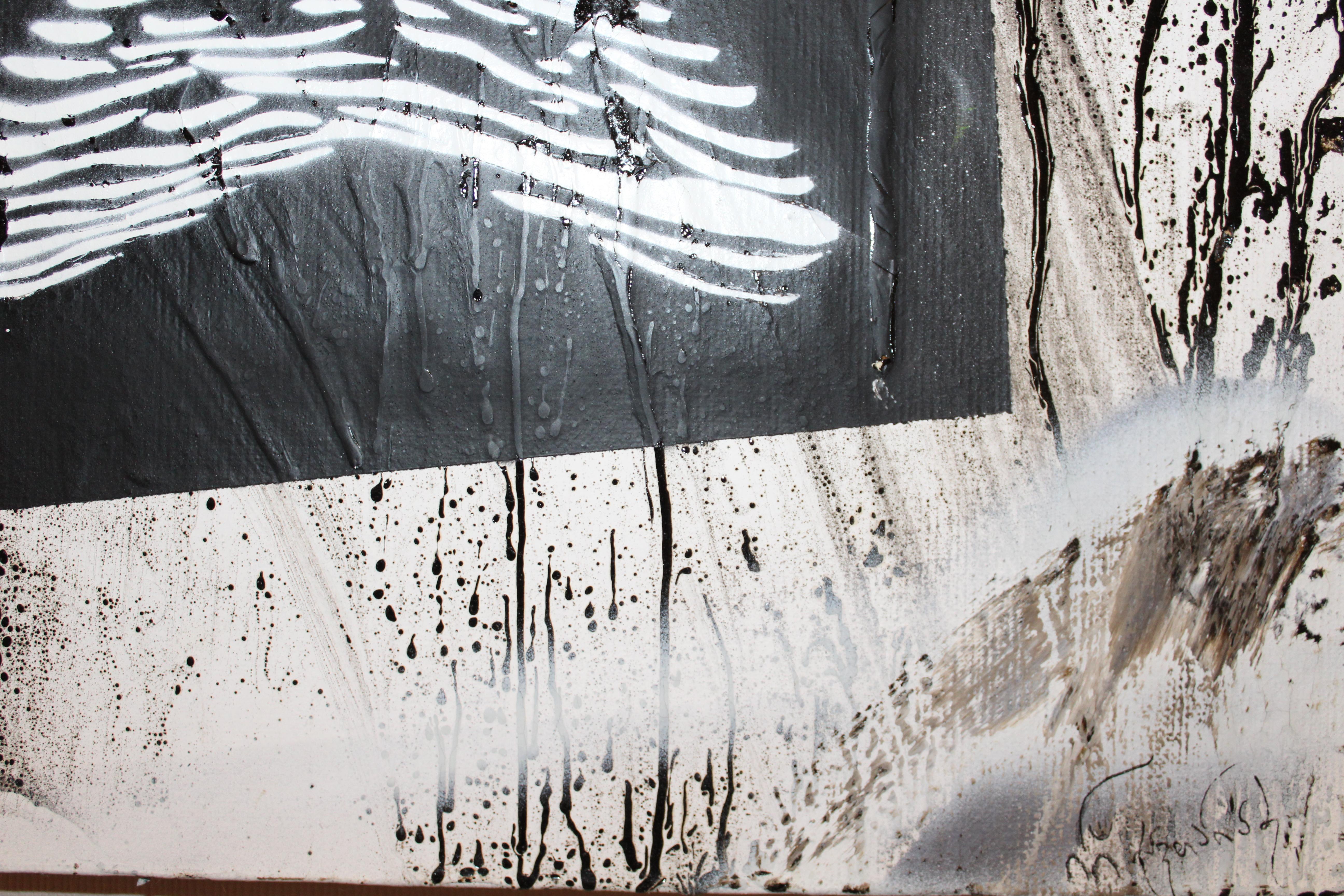 Arte contemporáneo de Irakli Kavtaradze (Akuna) - Sombra 3 - Mixed Media Art Contemporáneo de Irakli ( Akuna ) Kavtaradze