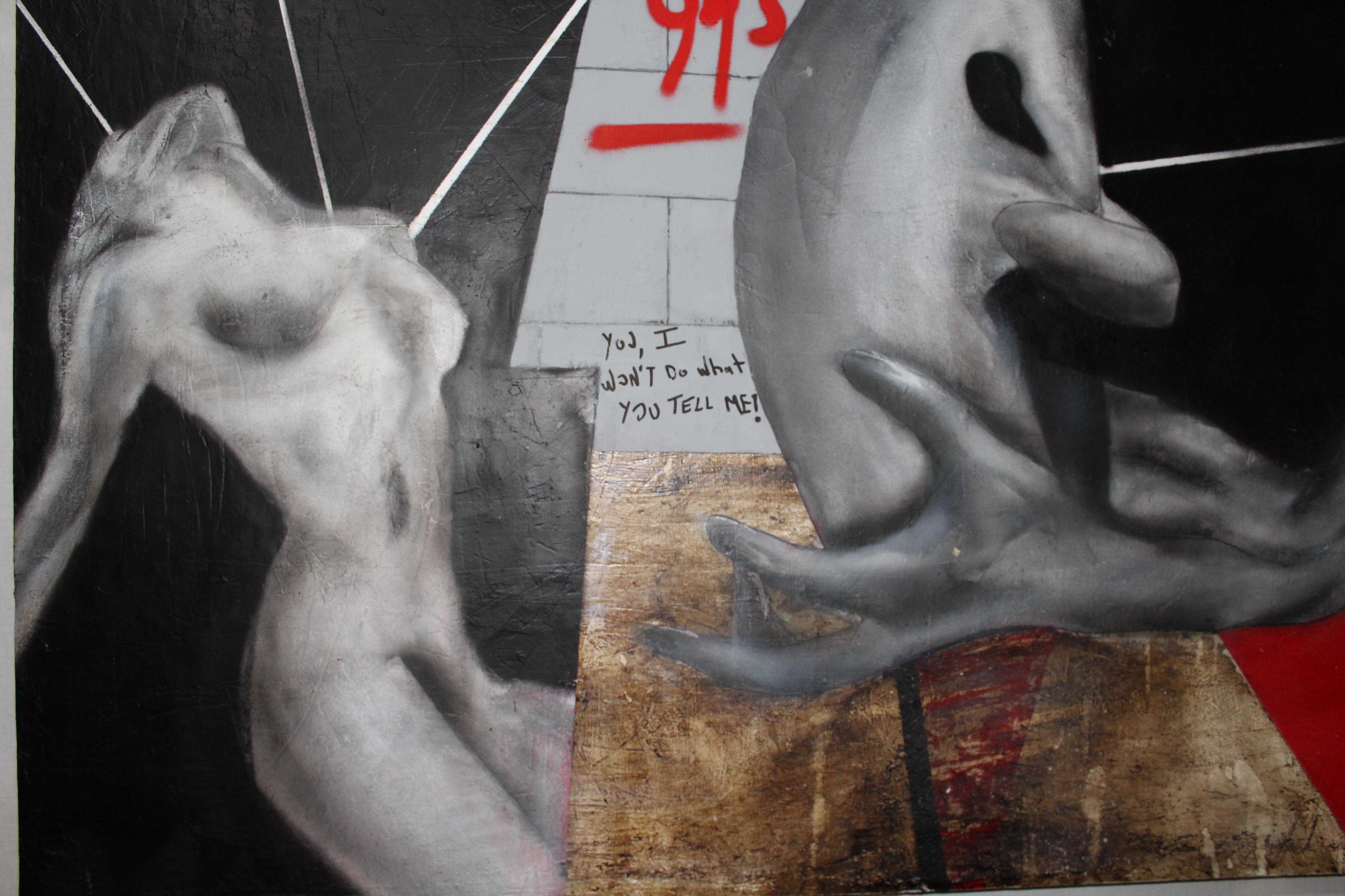 Arte contemporáneo georgiano de Irakli Kavtaradze (Akuna) - Esoteroticus en venta 1