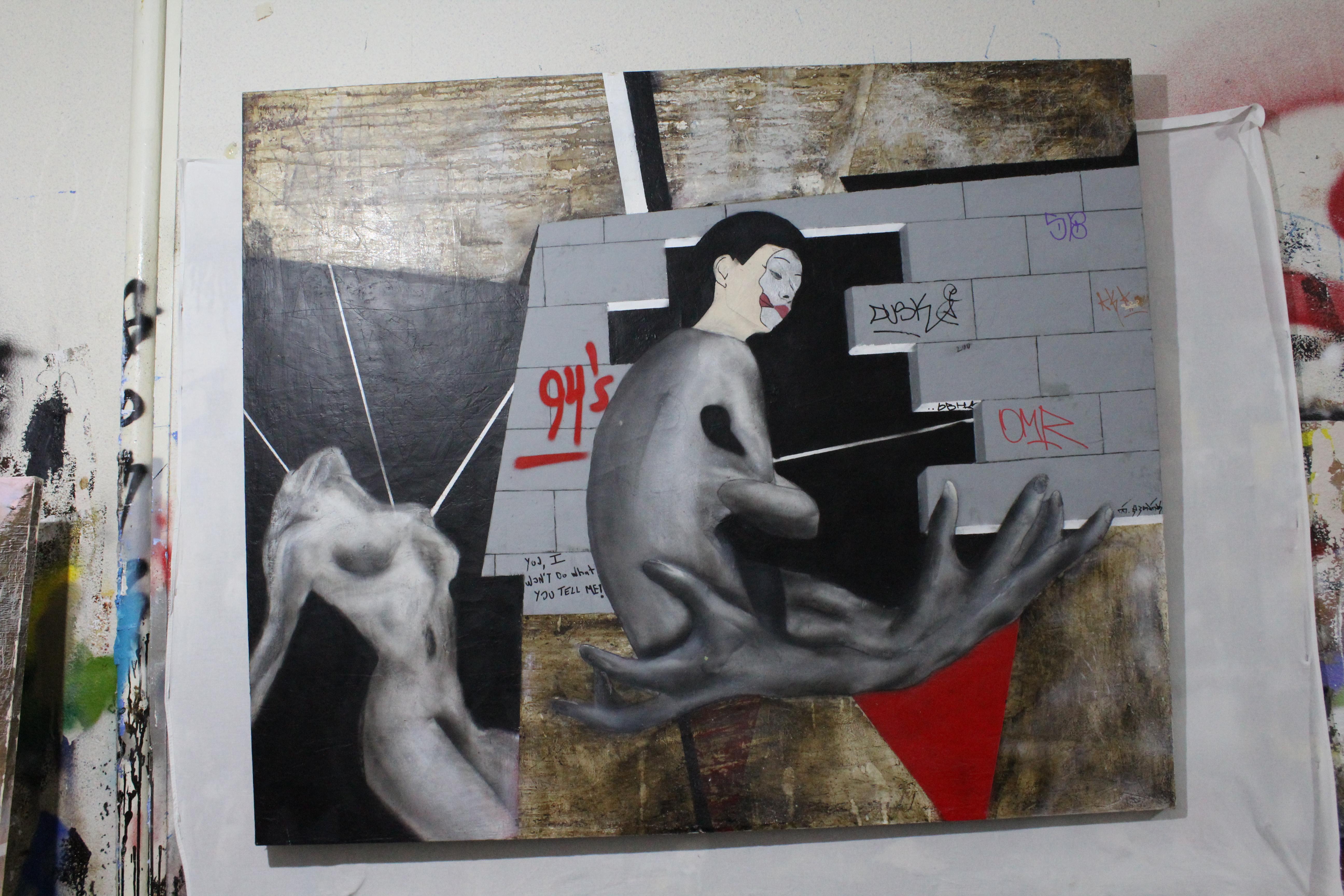 Arte contemporáneo georgiano de Irakli Kavtaradze (Akuna) - Esoteroticus en venta 2
