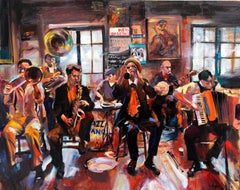 Georgian Contemporary Art by Irakli Chikovani - Jazz Band