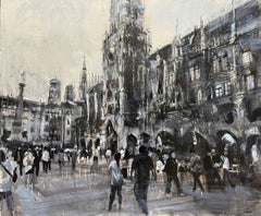 Art contemporain géorgien par Irakli Chikovani - Munich, Neue Rathaus