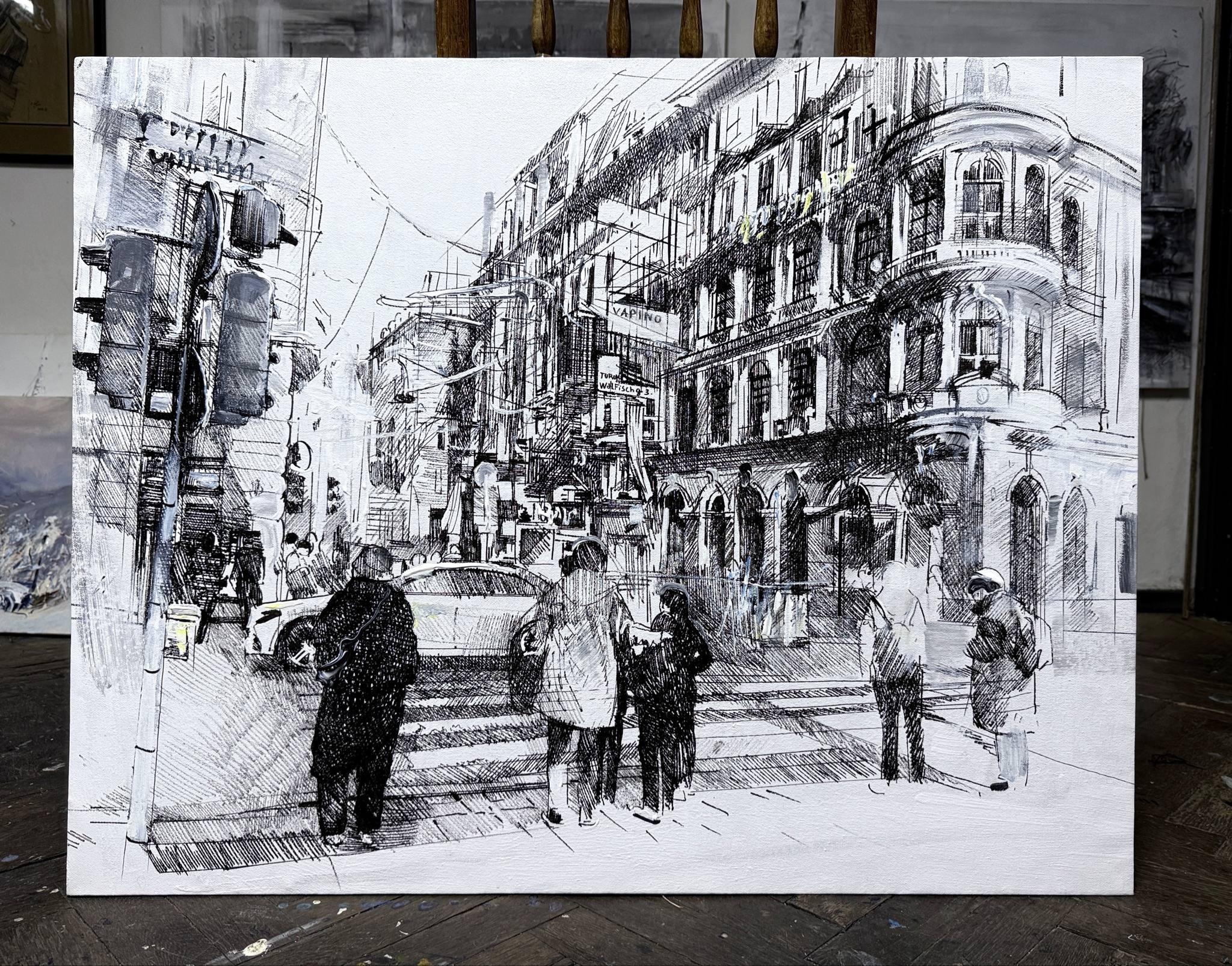 Arte contemporanea georgiana di Irakli Chikovani - Vienna in vendita 1