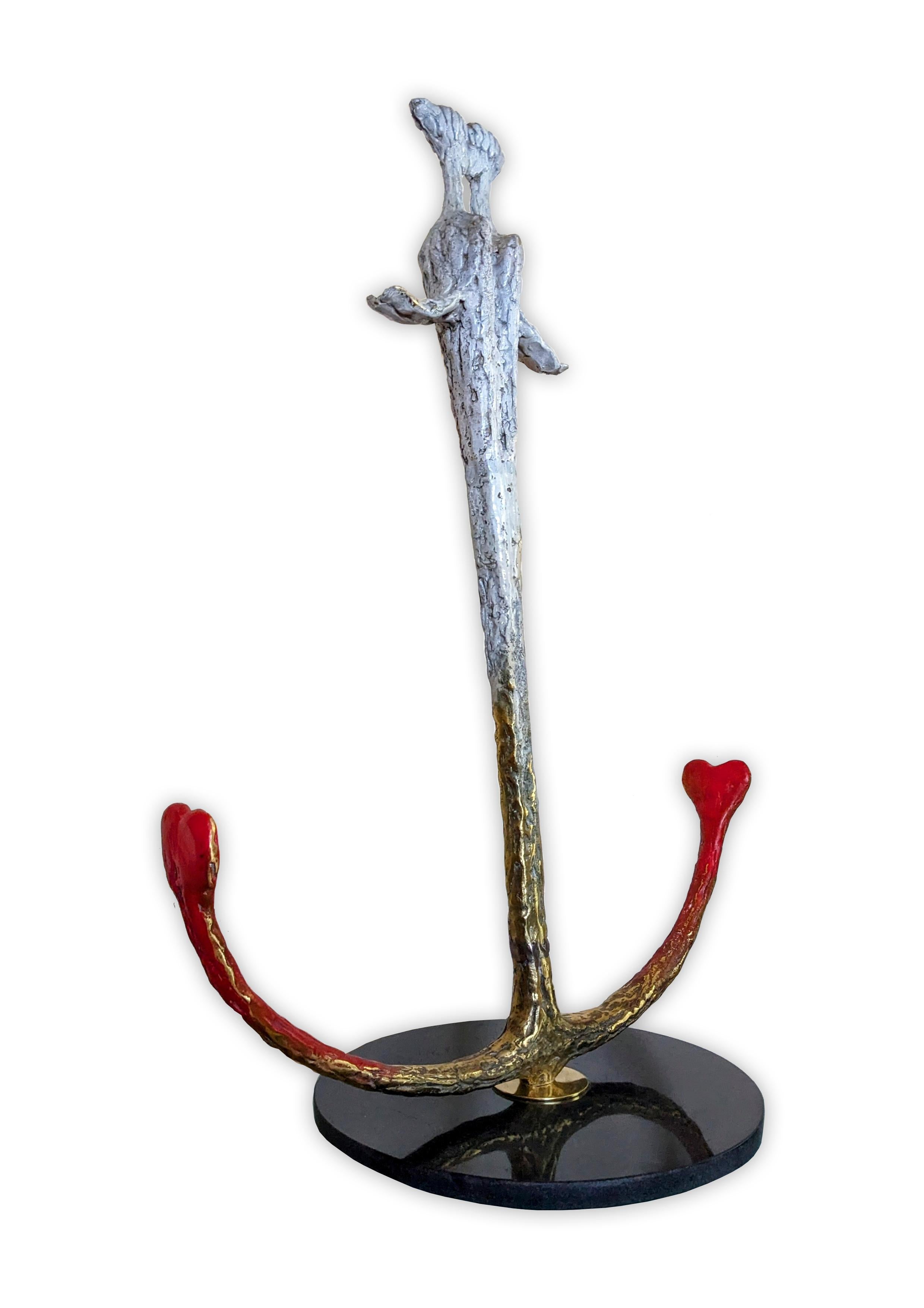 Escultura georgiana contemporánea de Irakli Tsuladze - El núcleo del amor en venta 2