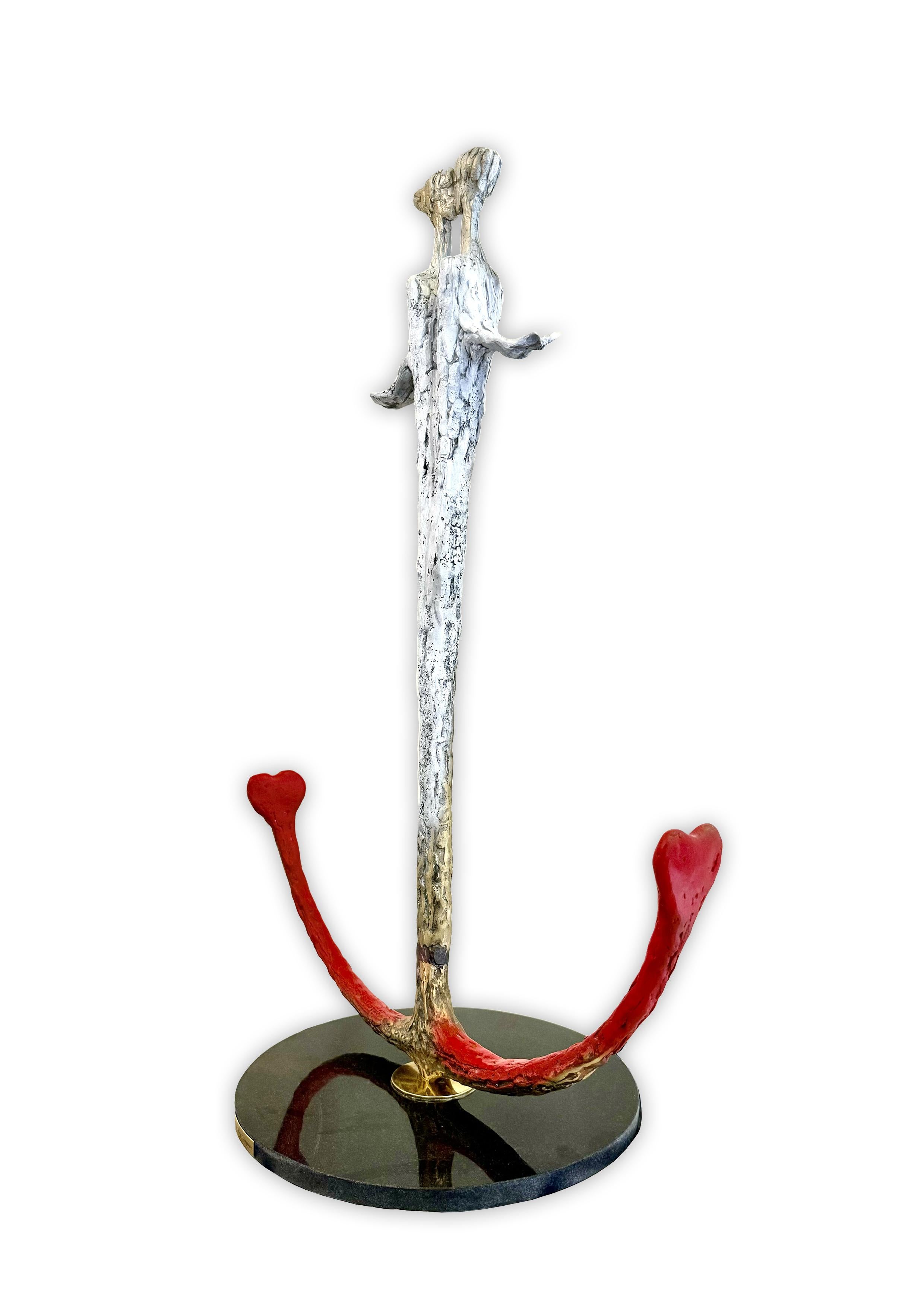 Escultura georgiana contemporánea de Irakli Tsuladze - El núcleo del amor en venta 3
