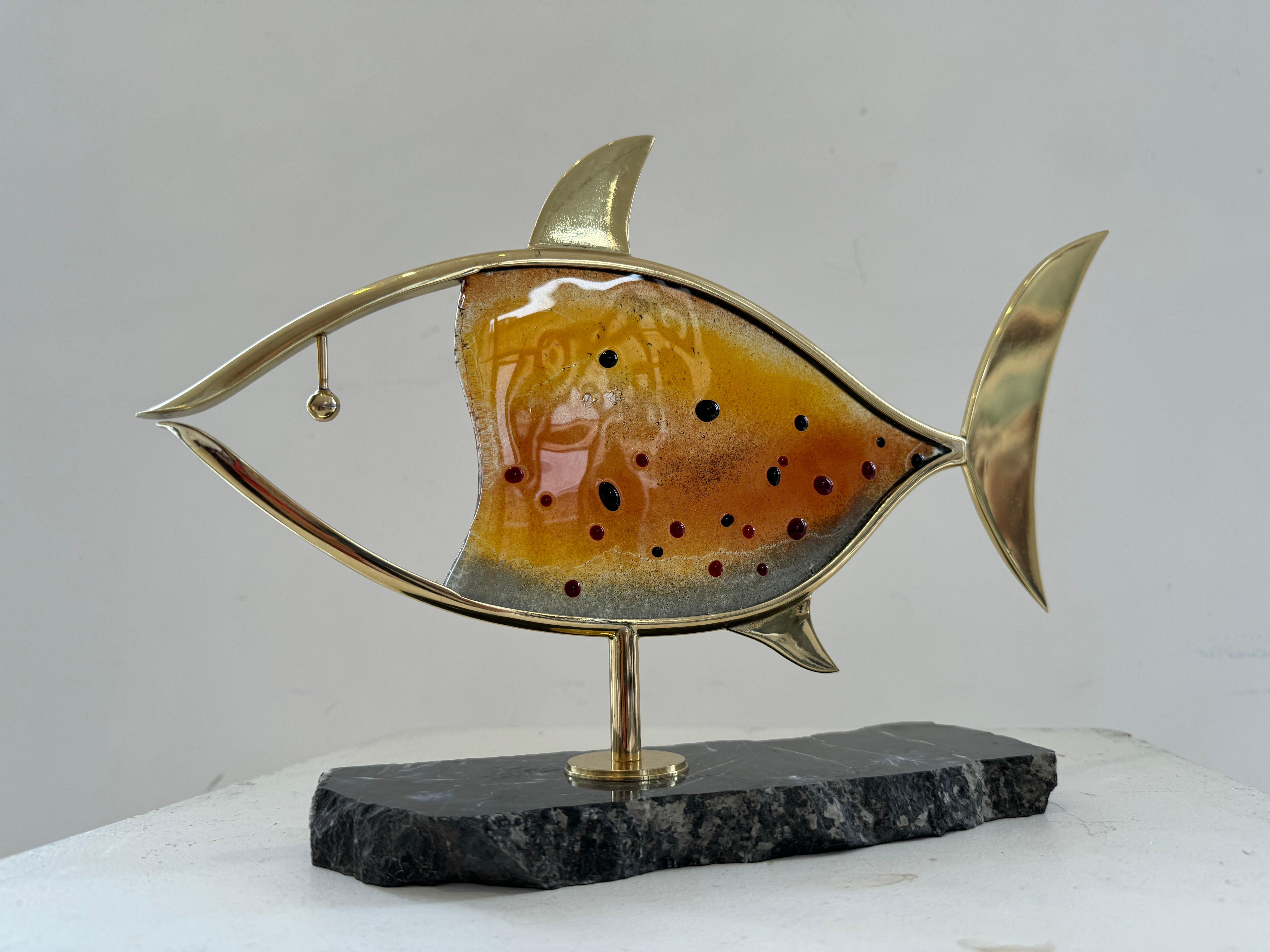 Escultura georgiana contemporánea de Irakli Tsuladze - Pez en venta 1
