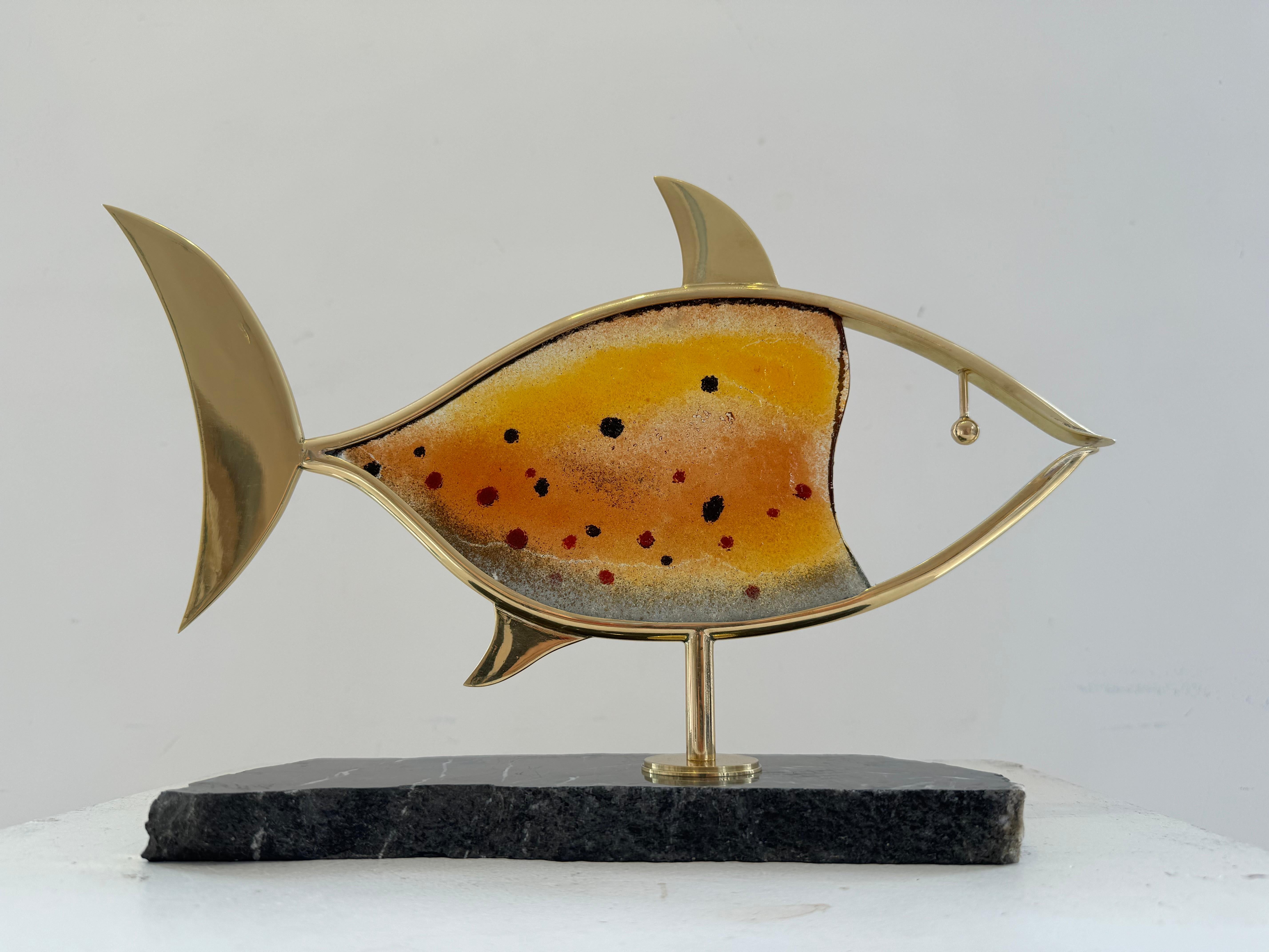 Escultura georgiana contemporánea de Irakli Tsuladze - Pez en venta 2