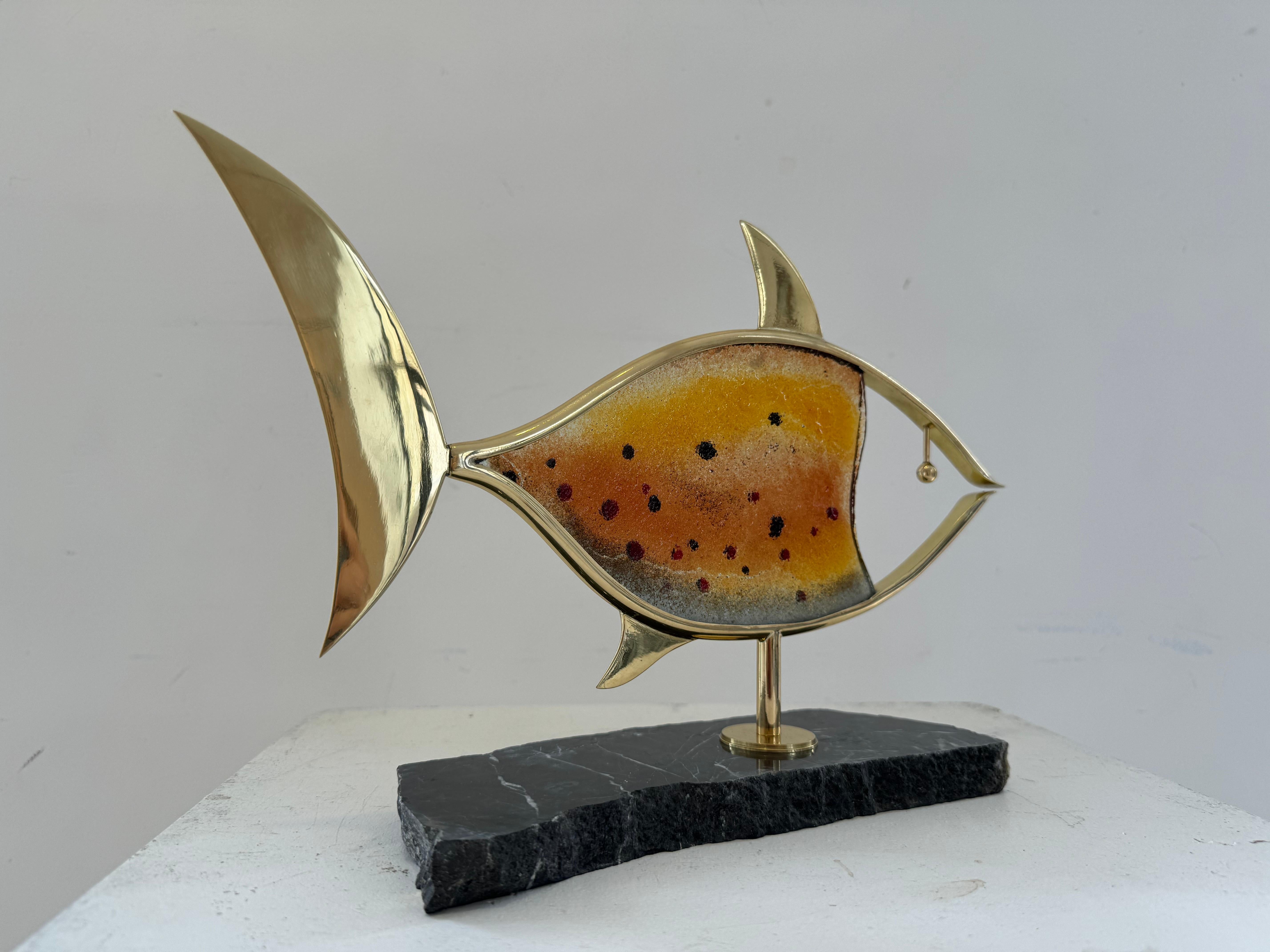 Escultura georgiana contemporánea de Irakli Tsuladze - Pez en venta 3