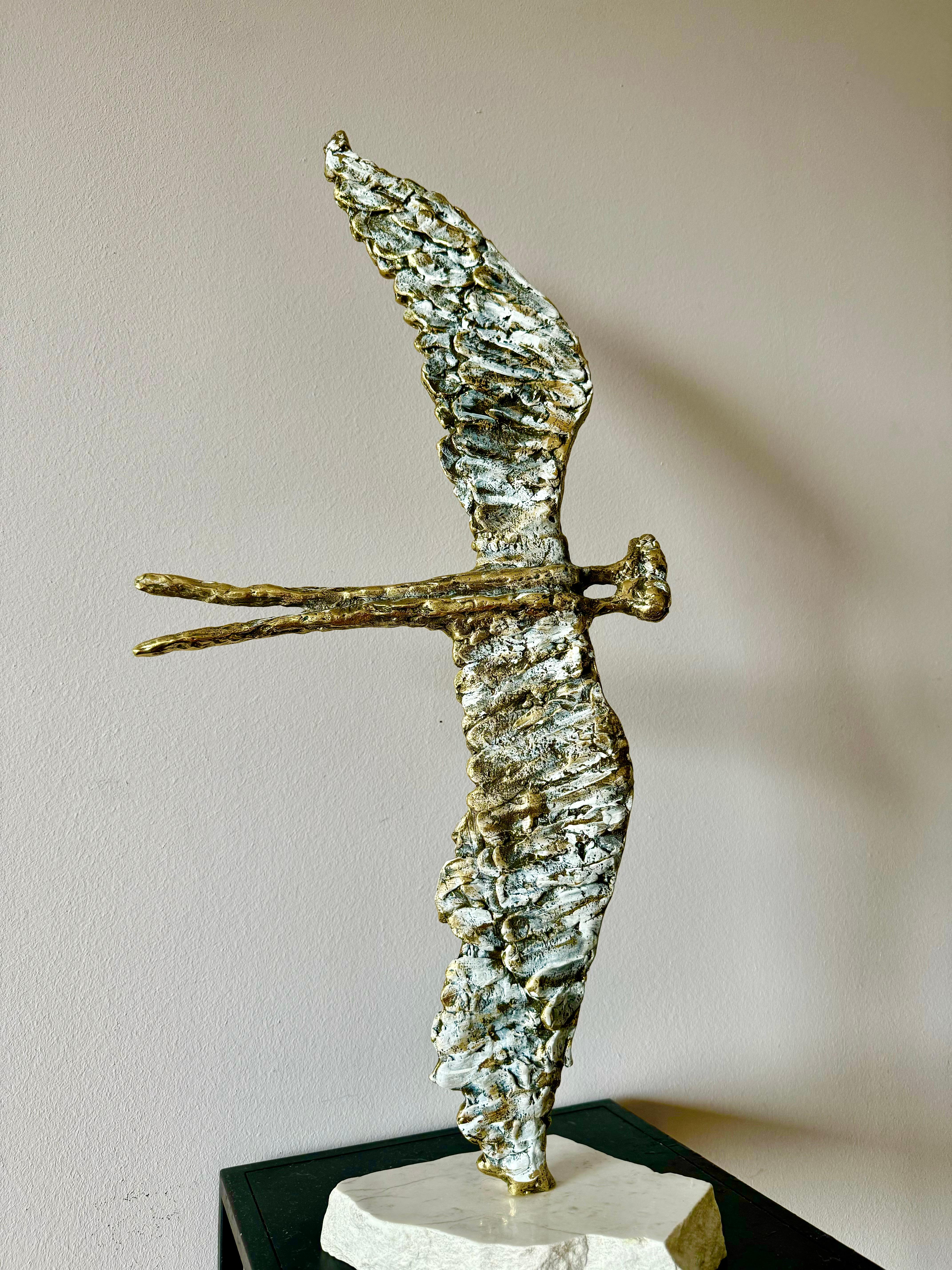 Georgian Contemporary Sculpture by Irakli Tsuladze - Flying For Sale 1