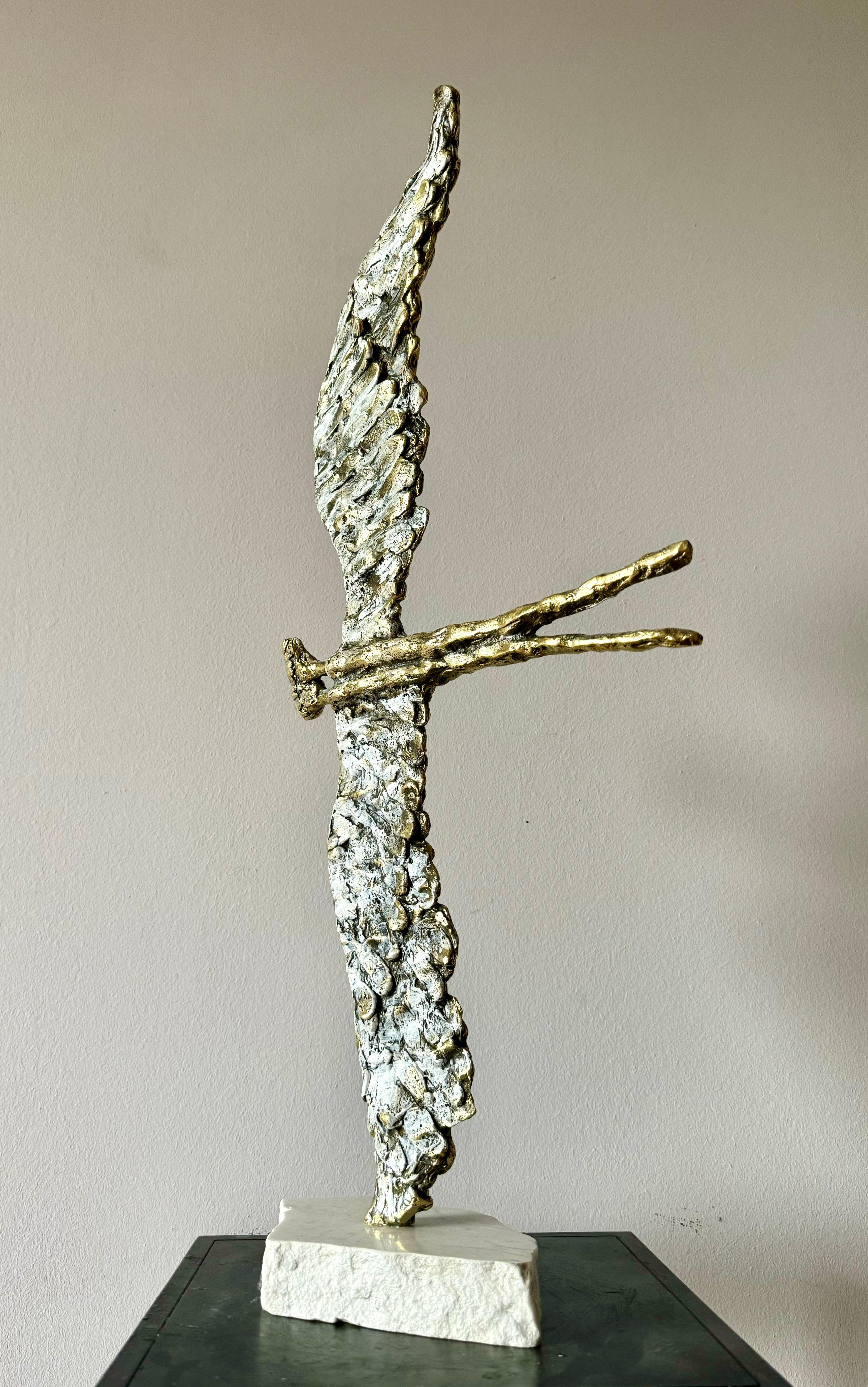 Georgian Contemporary Sculpture by Irakli Tsuladze - Flying For Sale 3