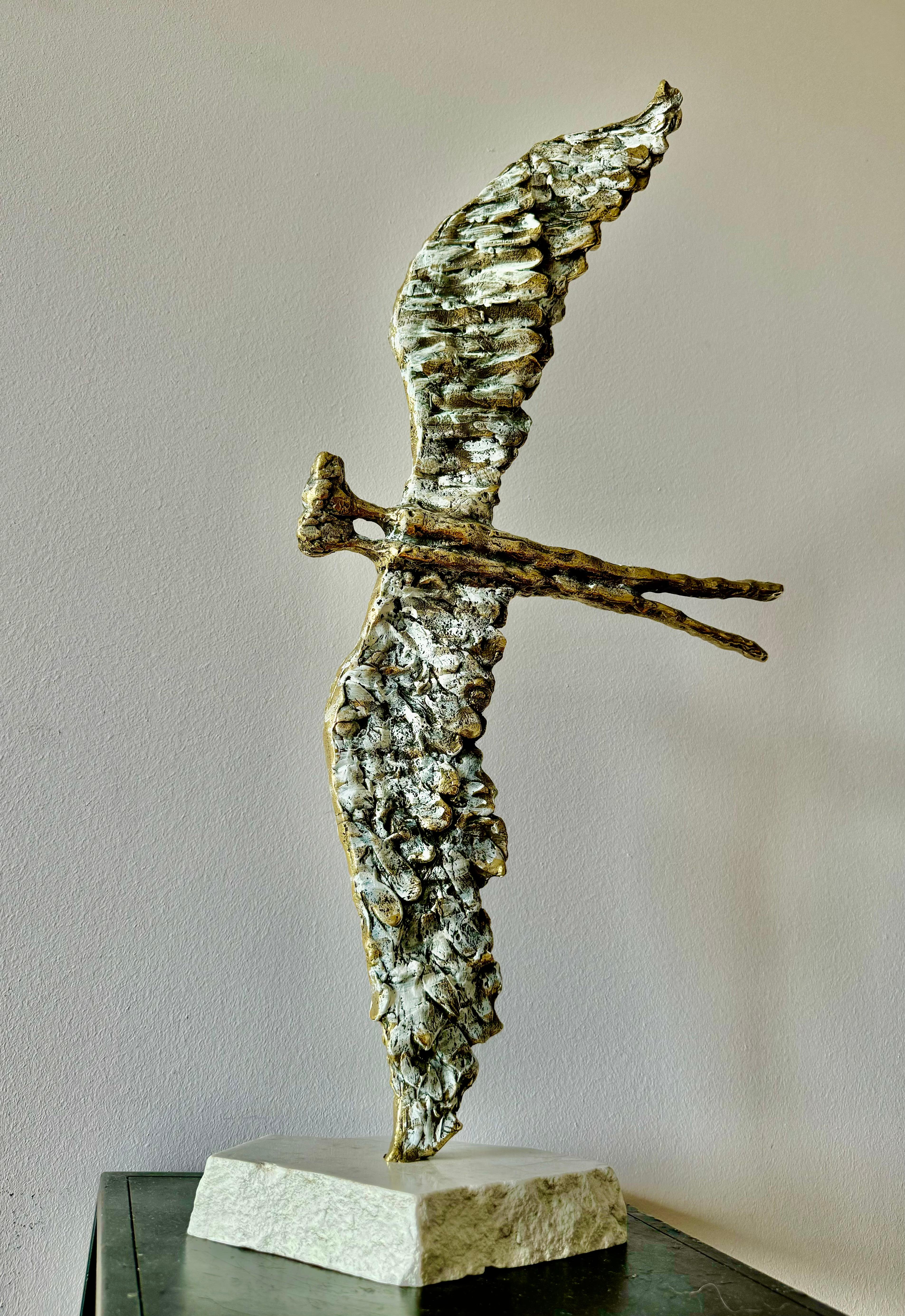 Bronze & Marble  

Irakli Tsuladze is a Georgian sculptor born in 1973 who lives and works in Tbilisi, Georgia. His sculptures present a peculiar unity of substance and emotions, where the expression of feelings govern the form. The intensity of