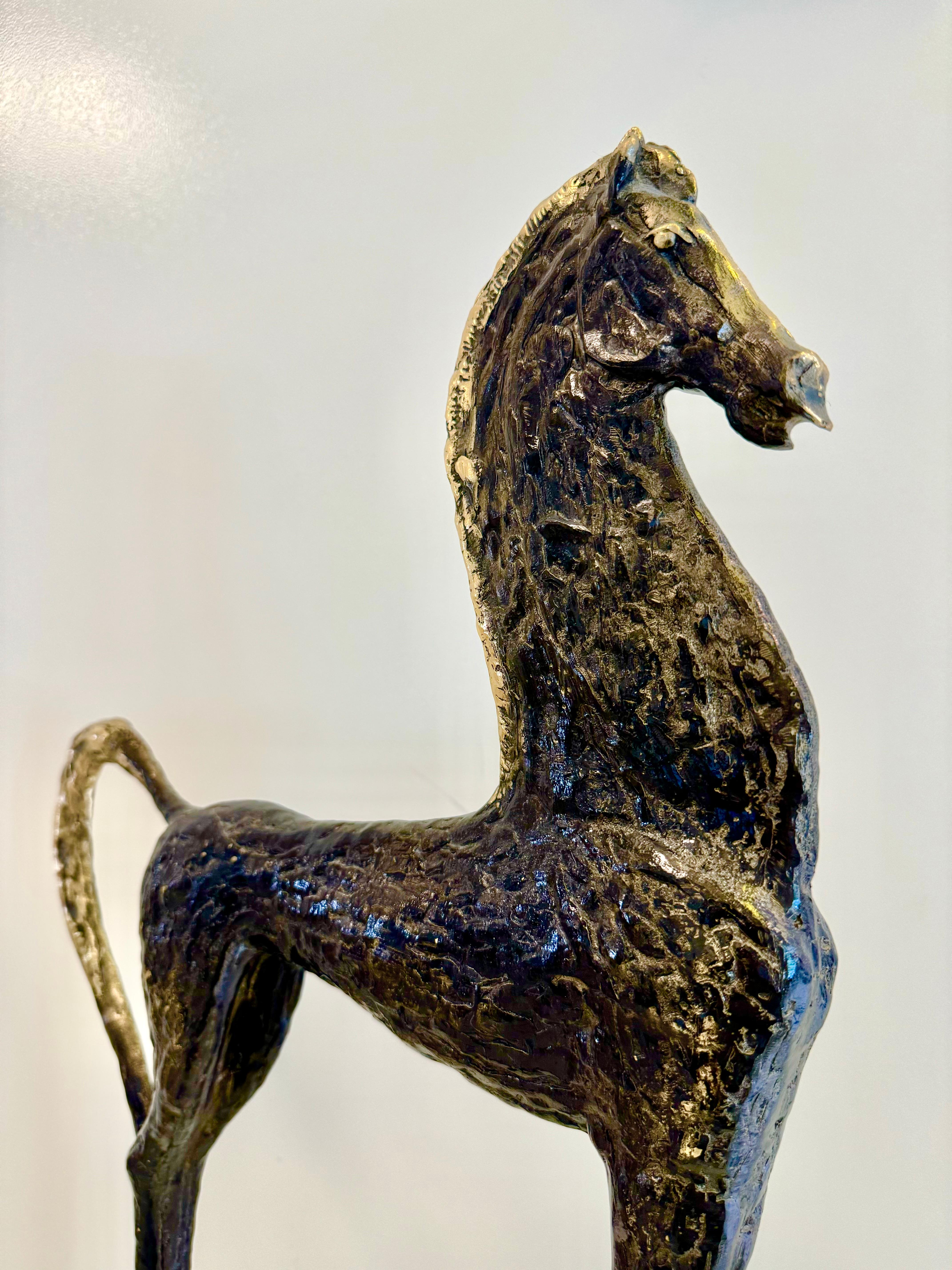 Georgian Contemporary Sculpture by Irakli Tsuladze - Horse For Sale 4