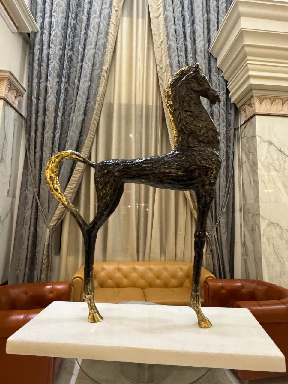 Georgian Contemporary Sculpture by Irakli Tsuladze - Horse For Sale 5