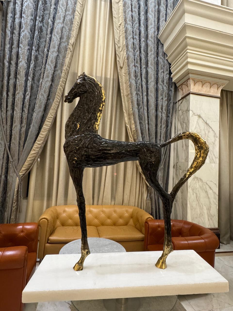 Georgian Contemporary Sculpture by Irakli Tsuladze - Horse For Sale 6